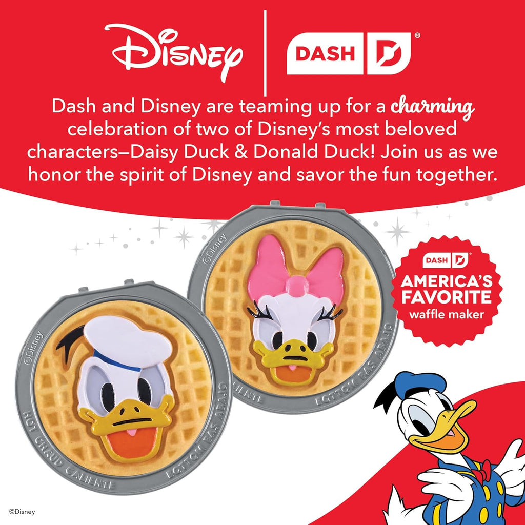 DASH Multimaker Mini System Two 4” Nonstick Removable Waffle Plates Set (Snowman & Tree) - 2Pc Plate Pack for Waffle Iron & Griddle, Compatible with Dash MultiMaker Mini System, Nonstick Surface