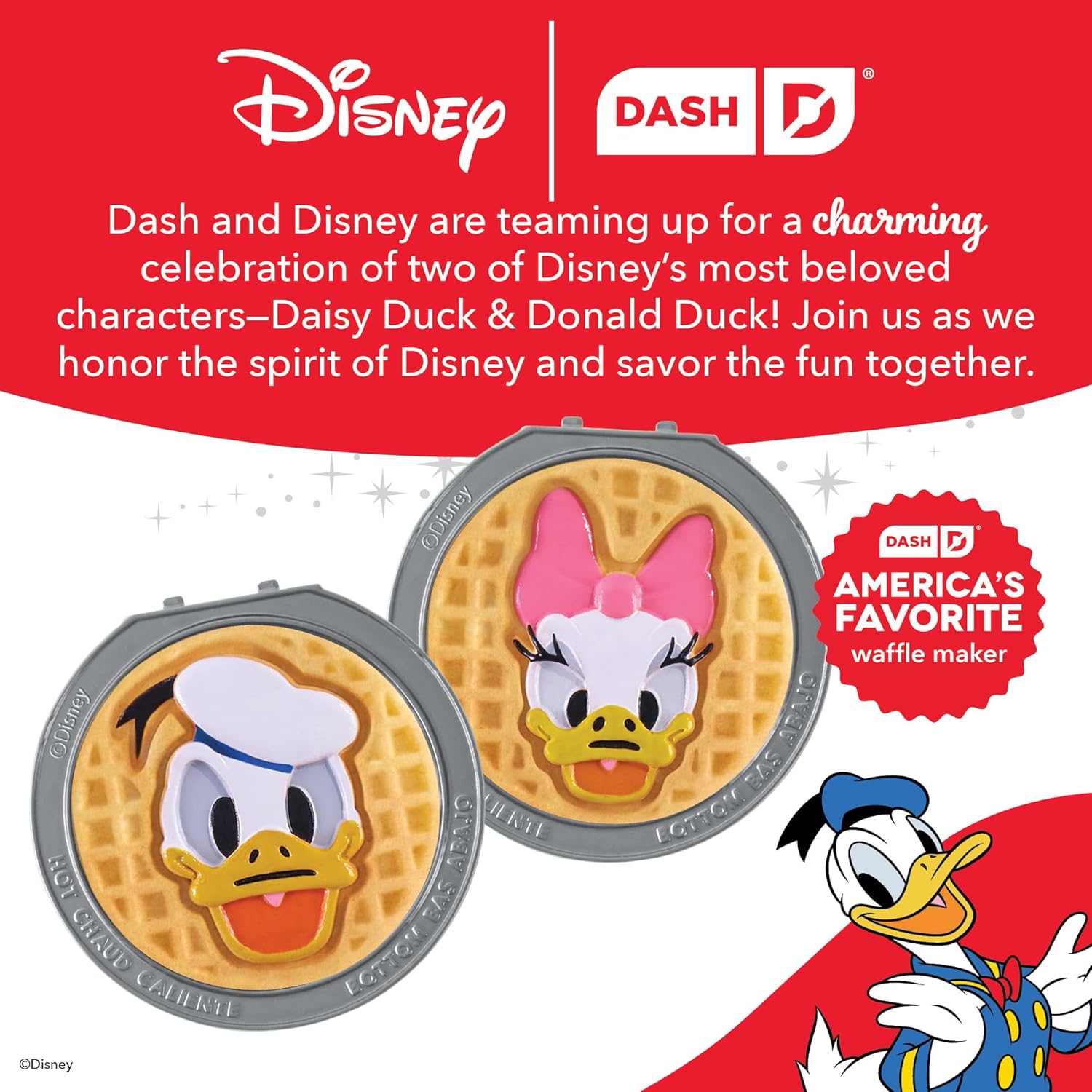 DASH Multimaker Mini System Two 4” Nonstick Removable Waffle Plates Set (Snowman & Tree) - 2Pc Plate Pack for Waffle Iron & Griddle, Compatible with Dash MultiMaker Mini System, Nonstick Surface